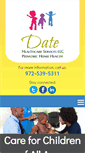 Mobile Screenshot of datehealthcare.com